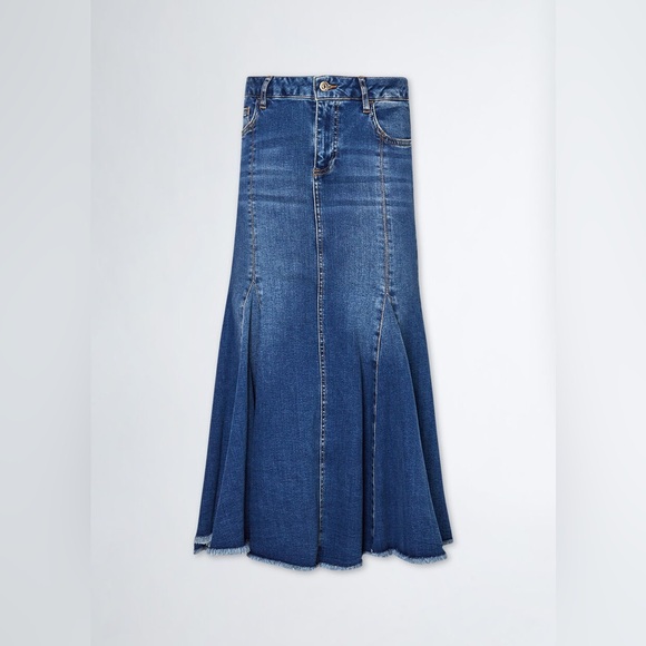 Liu Jo Long maxi denim skirt - Picture 8 of 10